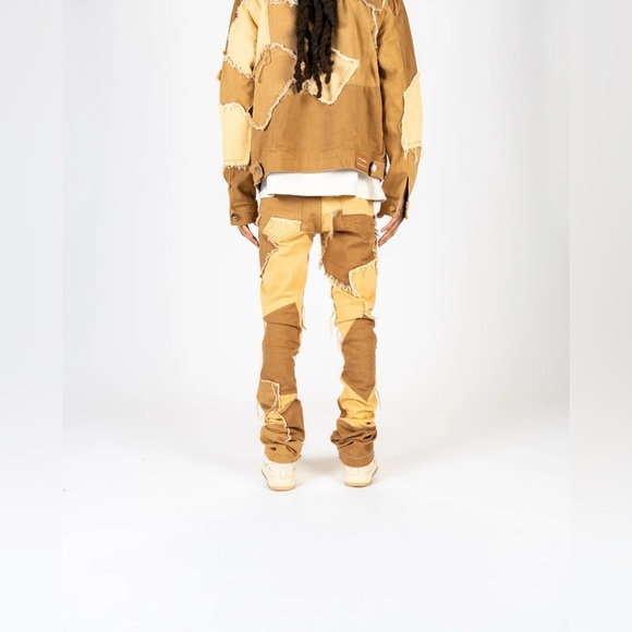 PHEELINGS
"LEFT IN THE PAST" FLARE STACK DENIM JEANS ONLY - Picture 3 of 6